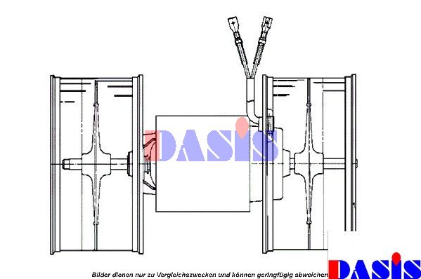 AKS DASIS Sisätilapuhallin 741610N